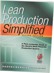 Made in USA - Lean Production Simplified: A Plain Language Guide to the World's Most Powerful Production System Publication, 1st Edition - by Pascal Dennis, 2002 - Caliber Tooling