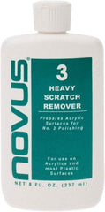 Novus - 8 Ounce Bottle Scratch Remover for Plastic - Heavy Scratch Remover - Caliber Tooling