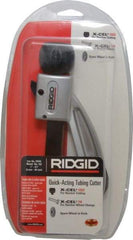 Ridgid - 1/4" to 2-5/8" Pipe Capacity, Tube Cutter - Cuts Metal - Caliber Tooling