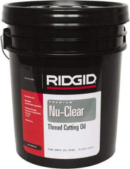 Ridgid - Nu Clear Cutting Oil - 5 Gallon Bucket - Caliber Tooling