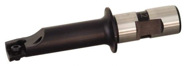 Kennametal - 22mm Min Bore Diam, 98.7mm OAL, 16mm Shank Diam, Indexable Boring Bar - CPGT 060204 Insert - Caliber Tooling