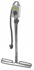 Made in USA - 240 Volt, 1 Phase, 4,000 Watt, T Type Sink Sanitizer Heater - 26" Leg Length - Caliber Tooling