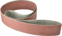 Tru-Maxx - 3" Wide x 90" OAL, 40 Grit, Aluminum Oxide Abrasive Belt - Aluminum Oxide, Coarse, Coated, X Weighted Cloth Backing, Series VAC228 - Caliber Tooling