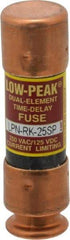 Cooper Bussmann - 125 VDC, 250 VAC, 25 Amp, Time Delay General Purpose Fuse - Bolt-on Mount, 50.8mm OAL, 100 at DC, 300 at AC (RMS) kA Rating, 9/16" Diam - Caliber Tooling