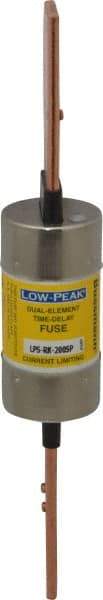 Cooper Bussmann - 300 VDC, 600 VAC, 200 Amp, Time Delay General Purpose Fuse - Bolt-on Mount, 9-5/8" OAL, 100 at DC, 300 at AC (RMS) kA Rating, 1.61" Diam - Caliber Tooling