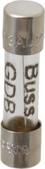 Cooper Bussmann - 250 VAC, 32 VDC, 6.3 Amp, Fast-Acting Miniature Glass Fuse - 20mm OAL, 5mm Diam - Caliber Tooling