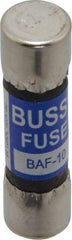 Cooper Bussmann - 250 VAC, 10 Amp, Fast-Acting General Purpose Fuse - Fuse Holder Mount, 1-1/2" OAL, 10 at 125 V kA Rating, 13/32" Diam - Caliber Tooling