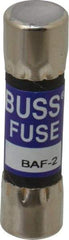 Cooper Bussmann - 250 VAC, 2 Amp, Fast-Acting General Purpose Fuse - Fuse Holder Mount, 1-1/2" OAL, 10 at 125 V kA Rating, 13/32" Diam - Caliber Tooling