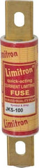 Cooper Bussmann - 600 VAC, 100 Amp, Fast-Acting General Purpose Fuse - Bolt-on Mount, 4-5/8" OAL, 200 (RMS) kA Rating, 1-1/8" Diam - Caliber Tooling