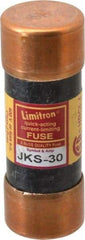 Cooper Bussmann - 600 VAC, 30 Amp, Fast-Acting General Purpose Fuse - Fuse Holder Mount, 2-1/4" OAL, 200 (RMS) kA Rating, 13/16" Diam - Caliber Tooling