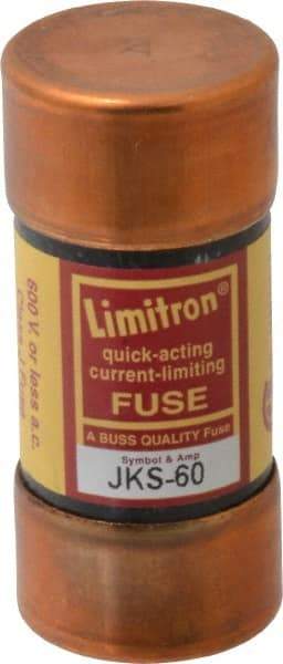 Cooper Bussmann - 600 VAC, 60 Amp, Fast-Acting General Purpose Fuse - Fuse Holder Mount, 2-3/8" OAL, 200 (RMS) kA Rating, 1-1/16" Diam - Caliber Tooling