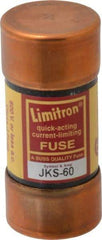 Cooper Bussmann - 600 VAC, 60 Amp, Fast-Acting General Purpose Fuse - Fuse Holder Mount, 2-3/8" OAL, 200 (RMS) kA Rating, 1-1/16" Diam - Caliber Tooling