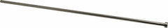 Gibraltar - 15/64" Pin Diam, 13/32" Head Diam x 3/16" Head Height, 14" OAL, Straight Ejector Pin - Steel, 13-13/16" Pin Length - Caliber Tooling