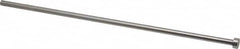 Gibraltar - 21/64" Pin Diam, 9/16" Head Diam x 1/4" Head Height, 14" OAL, Straight Ejector Pin - Steel, 13-3/4" Pin Length - Caliber Tooling