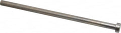 Gibraltar - 3/8" Pin Diam, 5/8" Head Diam x 1/4" Head Height, 8" OAL, Straight Ejector Pin - Steel, 7-3/4" Pin Length - Caliber Tooling