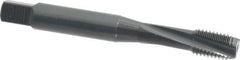 OSG - 5/16-24 UNF 3 Flute 3B Modified Bottoming Spiral Flute Tap - Powdered Metal, Oxide Finish, 2-23/32" OAL, Right Hand Flute, Right Hand Thread, H3, Series 313NI - Caliber Tooling