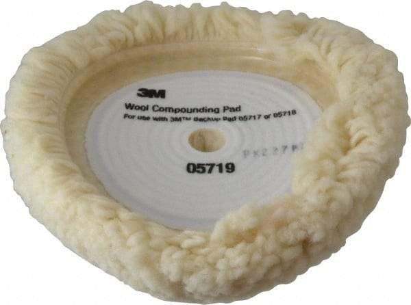 3M - 9" Diam Wool Bonnet Pad - Wool - Caliber Tooling