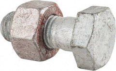 Value Collection - 3/4-10 Thread, 2" Length Under Head, Steel Hex Head Bolt - Hot Dipped Galvanized Coated, UNC Thread, ASTM A325 - Caliber Tooling