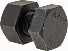 Value Collection - 3/4-10 Thread, 1-1/2" Length Under Head, Steel Hex Head Bolt - Uncoated, UNC Thread, ASTM A490 - Caliber Tooling