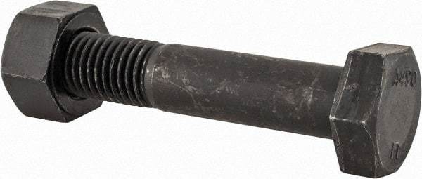 Value Collection - 3/4-10 Thread, 3-3/4" Length Under Head, Steel Hex Head Bolt - Uncoated, UNC Thread, ASTM A490 - Caliber Tooling