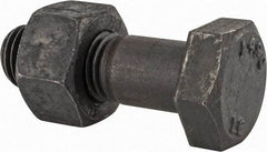 Value Collection - 7/8-9 Thread, 2-3/4" Length Under Head, Steel Hex Head Bolt - Uncoated, UNC Thread, ASTM A490 - Caliber Tooling