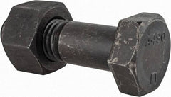 Value Collection - 1-8 Thread, 3-1/2" Length Under Head, Steel Hex Head Bolt - Uncoated, UNC Thread, ASTM A490 - Caliber Tooling