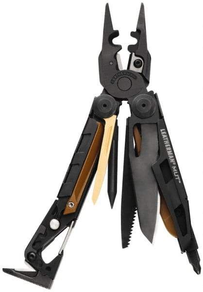 Leatherman - 17 Piece, Multi-Tool Set - 7-1/2" OAL, 5" Closed Length - Caliber Tooling