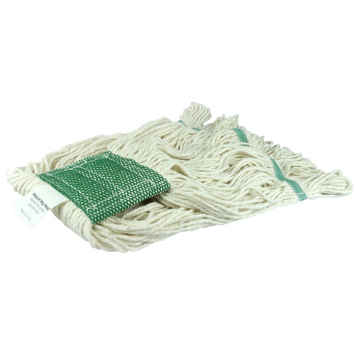 Small Wet Mop Head, Loop End, 4-Ply Cotton Yarn - Caliber Tooling