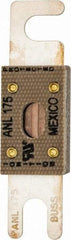 Cooper Bussmann - 175 Amp Non-Time Delay Fast-Acting Forklift & Truck Fuse - 125VAC, 80VDC, 3.18" Long x 0.75" Wide, Littelfuse CNL175, Bussman ANL-175, Ferraz Shawmut CNL175 - Caliber Tooling