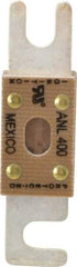 Cooper Bussmann - 400 Amp Non-Time Delay Fast-Acting Forklift & Truck Fuse - 125VAC, 80VDC, 3.18" Long x 0.75" Wide, Littelfuse CNL400, Bussman ANL-400, Ferraz Shawmut CNL400 - Caliber Tooling