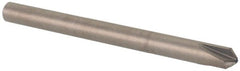 SGS - 1/8" Head Diam, 1/8" Shank Diam, 3 Flute 90° Solid Carbide Countersink - Caliber Tooling