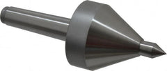 Riten - MT3 Taper Shank, 2-5/8" Head Diam 685 Lb Capacity Live Center - 4,000 Max RPM, 3-3/16" Head Length, 5/8" Point Diam, 15/16" Point Len, 685 Lb Max Workpc, 3-3/16" OAL, Pipe Nose Point - Caliber Tooling