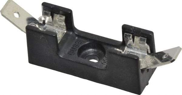 Cooper Bussmann - 1 Pole, 300 VAC/VDC, 30 Amp, Bolt-in Fuse Block - 1/4 Inch Diameter x 1-1/4 Inch Fuse Length, 2 Inch Long x 12.7mm Wide x 14.3mm High Block, 266°F - Caliber Tooling