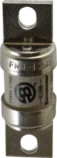 Cooper Bussmann - 500 VAC/VDC, 175 Amp, Fast-Acting Semiconductor/High Speed Fuse - Bolt-on Mount, 3-5/8" OAL, 200 (RMS Symmetrical), 50 at DC kA Rating, 1-5/32" Diam - Caliber Tooling