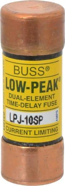 Cooper Bussmann - 300 VDC, 600 VAC, 10 Amp, Time Delay General Purpose Fuse - Fuse Holder Mount, 2-1/4" OAL, 100 at DC, 300 at AC (RMS) kA Rating, 13/16" Diam - Caliber Tooling