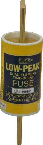 Cooper Bussmann - 300 VDC, 600 VAC, 150 Amp, Time Delay General Purpose Fuse - Bolt-on Mount, 5-3/4" OAL, 100 at DC, 300 at AC (RMS) kA Rating, 1-5/8" Diam - Caliber Tooling