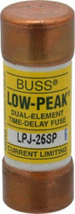 Cooper Bussmann - 300 VDC, 600 VAC, 25 Amp, Time Delay General Purpose Fuse - Fuse Holder Mount, 2-1/4" OAL, 100 at DC, 300 at AC (RMS) kA Rating, 13/16" Diam - Caliber Tooling