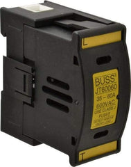 Cooper Bussmann - 1 Pole, 600 VAC/VDC, 60 Amp, DIN Rail Mount Fuse Holder - Compatible with J Class, 1.52 Inch Wide Fuse - Caliber Tooling