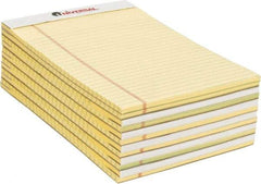 UNIVERSAL - 50 Sheet, 5 x 8", Perforated Style Ruled Pads - Canary - Caliber Tooling