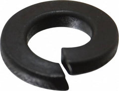 Value Collection - 1/4", 0.252" ID, 0.077" Thick Split Lock Washer - Grade 2 Spring Steel, Uncoated, 0.252" Min ID, 0.26" Max ID, 0.489" Max OD - Caliber Tooling