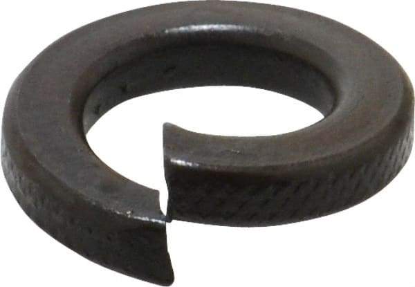 Value Collection - 5/8", 0.628" ID, 0.188" Thick Split Lock Washer - Grade 2 Spring Steel, Uncoated, 0.628" Min ID, 0.641" Max ID, 1.087" Max OD - Caliber Tooling