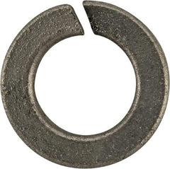 Value Collection - #12, 0.22" ID, 0.063" Thick Split Lock Washer - Grade 2 Spring Steel, Zinc-Plated Finish, 0.22" Min ID, 0.227" Max ID, 0.391" Max OD - Caliber Tooling