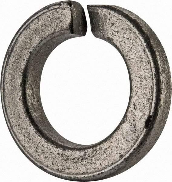 Value Collection - 9/16", 0.564" ID, 0.17" Thick Split Lock Washer - Grade 2 Spring Steel, Zinc-Plated Finish, 0.564" Min ID, 0.574" Max ID, 0.975" Max OD - Caliber Tooling