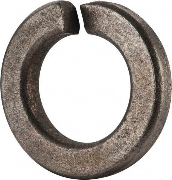 Value Collection - 3/4", 0.753" ID, 0.226" Thick Split Lock Washer - Grade 2 Spring Steel, Zinc-Plated Finish, 0.753" Min ID, 0.766" Max ID, 1.285" Max OD - Caliber Tooling