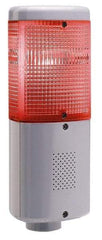 Edwards Signaling - LED Lamp, Amber, Green, Red, Flashing and Steady, Stackable Tower Light Module - 120 VAC, 0.12 Amp, IP65 Ingress Rating, 3R, 4X NEMA Rated, Pipe Mount - Caliber Tooling