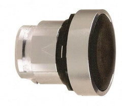 Schneider Electric - 22mm Mount Hole, Flush, Pushbutton Switch Only - Round, Black Pushbutton, Maintained (MA) - Caliber Tooling