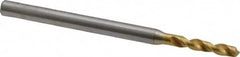 OSG - #44 130° Spiral Flute Vanadium High Speed Steel Screw Machine Drill Bit - Caliber Tooling