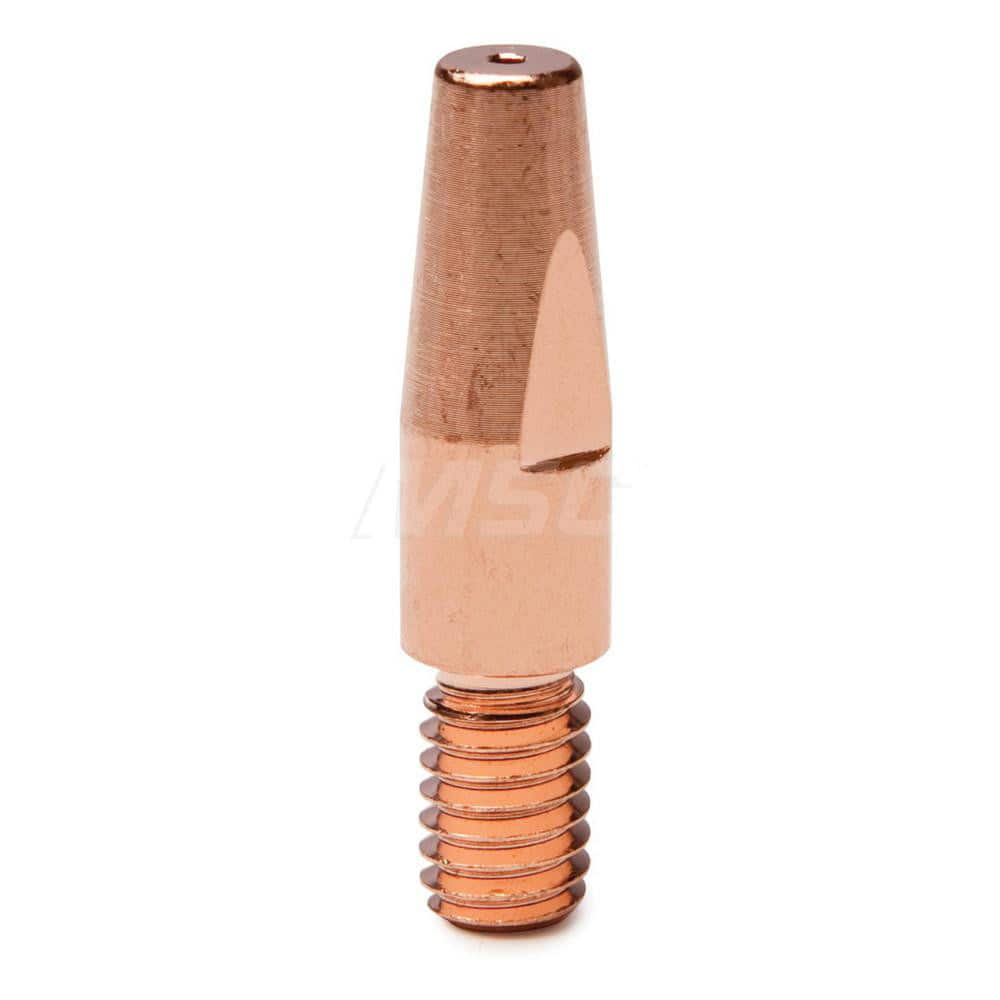 MIG Welder Contact Tip: 3/32″ Min x 3/8″ Max Wire Dia, Threaded Use with Magnum