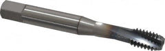 OSG - 5/16-18 UNC 3 Flute 3B Modified Bottoming Spiral Flute Tap - Powdered Metal, TiCN Finish, 2-23/32" OAL, Right Hand Flute, Right Hand Thread, H3, Series EXOTAP VC-10TI - Caliber Tooling