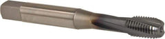 OSG - 5/16-24 UNF 3 Flute 3B Modified Bottoming Spiral Flute Tap - Powdered Metal, TiCN Finish, 2-23/32" OAL, Right Hand Flute, Right Hand Thread, H3, Series EXOTAP VC-10TI - Caliber Tooling